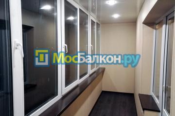 окна остекление отделка и утепление балконов в  измайлово
