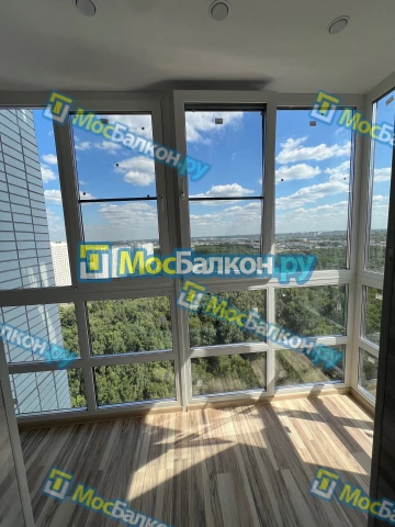 Панорамное остекление заказать под ключ по выгодной цене в Люберцах от компании МосБалкон
