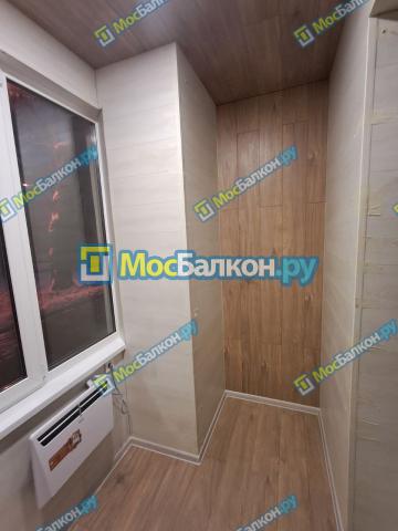РЕМОНТ БАЛКОНА ЛАМИНАТОМ ПОД КЛЮЧ
