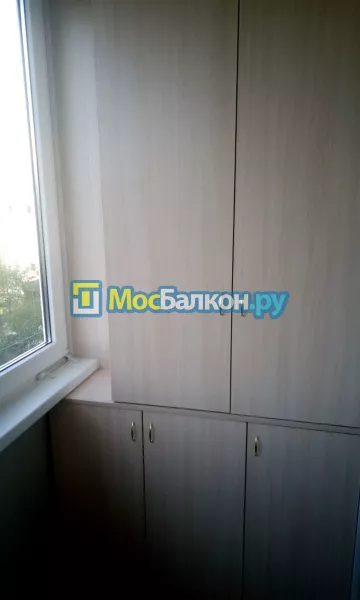 Шкаф на балкон купить в Люберцах на заказ недорого от МосБалкон