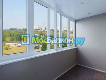 Заказать балкон в Люберцах цена от 1320 руб | Остекление балконов и лоджий МосБалкон