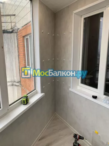 Отделка балконов в Люберцах | Отделка балконов и лоджий и обшивка под ключ в МосБалкон