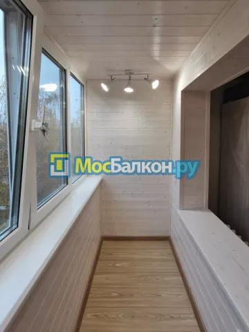 Отделка балконов в Люберцах | Отделка балконов и лоджий и обшивка под ключ в МосБалкон