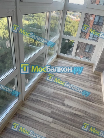 Панорамное остекление заказать под ключ по выгодной цене в Люберцах от компании МосБалкон