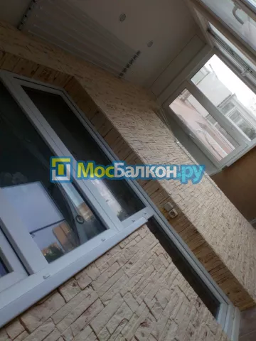Отделка балконов в Люберцах | Отделка балконов и лоджий и обшивка под ключ в МосБалкон