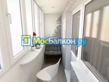 Заказать балкон в Люберцах цена от 1320 руб | Остекление балконов и лоджий МосБалкон