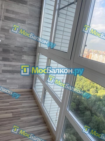 Панорамное остекление заказать под ключ по выгодной цене в Люберцах от компании МосБалкон