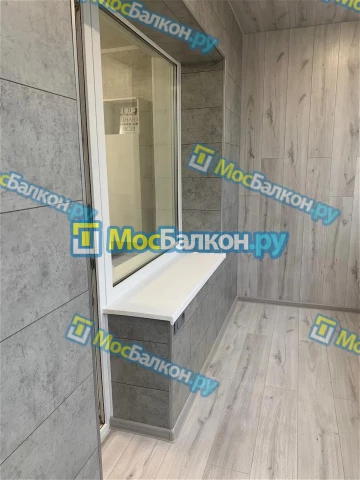 Остекление лоджий под ключ по выгодной цене в Люберцах – застеклить лоджию и балкон в МосБалкон
