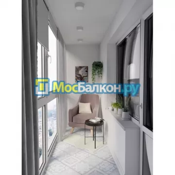 Заказать балкон в Люберцах цена от 1320 руб | Остекление балконов и лоджий МосБалкон