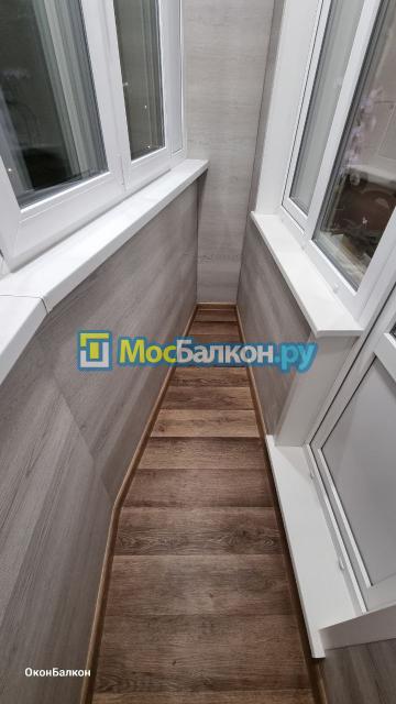 ПЛАСТИКОВОЕ ОСТЕКЛЕНИЕ И ОТДЕЛКА ЛАМИНАТОМ БАЛКОНА