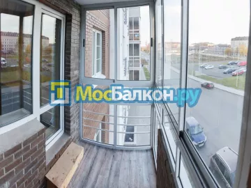 Заказать балкон в Люберцах цена от 1320 руб | Остекление балконов и лоджий МосБалкон
