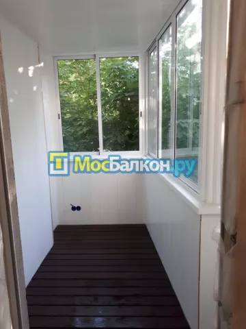 Отделка балконов в Люберцах | Отделка балконов и лоджий и обшивка под ключ в МосБалкон