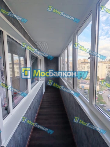 Заказать балкон в Люберцах цена от 1320 руб | Остекление балконов и лоджий МосБалкон