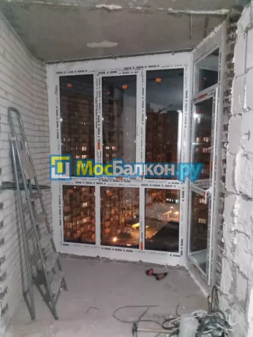 Панорамное остекление заказать под ключ по выгодной цене в Люберцах от компании МосБалкон