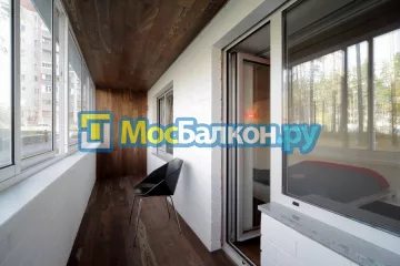 Заказать балкон в Люберцах цена от 1320 руб | Остекление балконов и лоджий МосБалкон