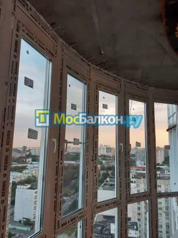 Панорамное остекление заказать под ключ по выгодной цене в Люберцах от компании МосБалкон