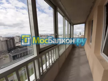 Заказать балкон в Люберцах цена от 1320 руб | Остекление балконов и лоджий МосБалкон