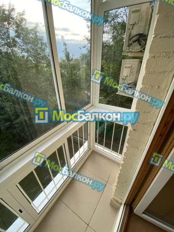 Панорамное остекление заказать под ключ по выгодной цене в Люберцах от компании МосБалкон