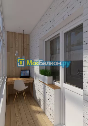Заказать балкон в Люберцах цена от 1320 руб | Остекление балконов и лоджий МосБалкон