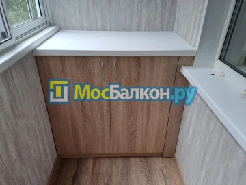 Шкаф на балкон купить в Люберцах на заказ недорого от МосБалкон