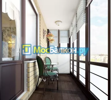 Заказать балкон в Люберцах цена от 1320 руб | Остекление балконов и лоджий МосБалкон