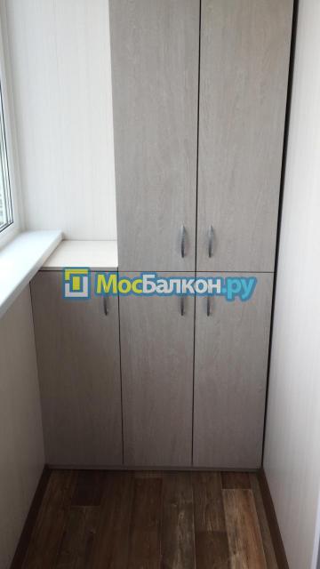 Изготовление шкафов и тумб на балконах