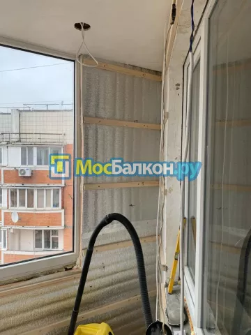 Отделка балконов в Люберцах | Отделка балконов и лоджий и обшивка под ключ в МосБалкон
