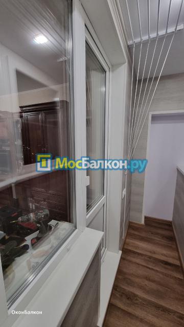 Ремонт и отделка балкона в доме п44