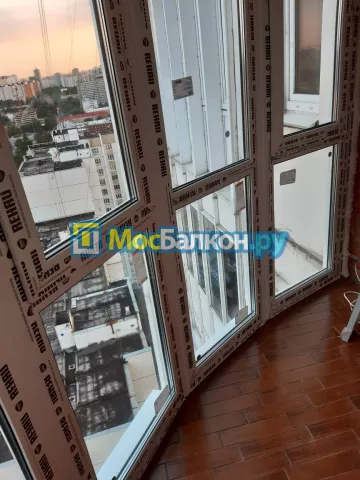 Панорамное остекление заказать под ключ по выгодной цене в Люберцах от компании МосБалкон