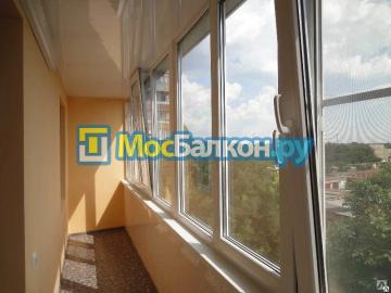 Остекление и отделка балкона в Мытищах