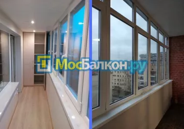 Заказать балкон в Люберцах цена от 1320 руб | Остекление балконов и лоджий МосБалкон