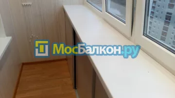Шкаф на балкон купить в Люберцах на заказ недорого от МосБалкон