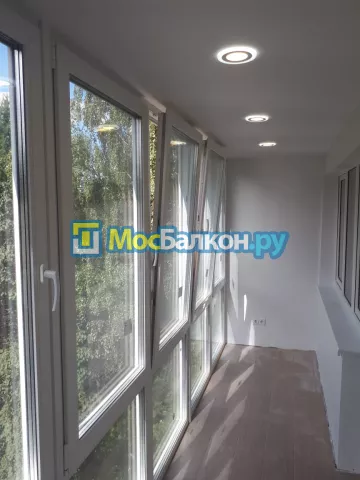 Панорамное остекление заказать под ключ по выгодной цене в Люберцах от компании МосБалкон