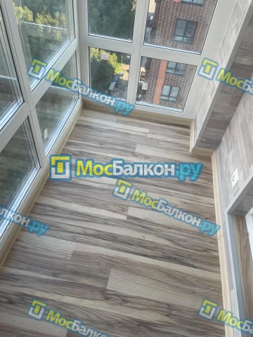 Панорамное остекление заказать под ключ по выгодной цене в Люберцах от компании МосБалкон
