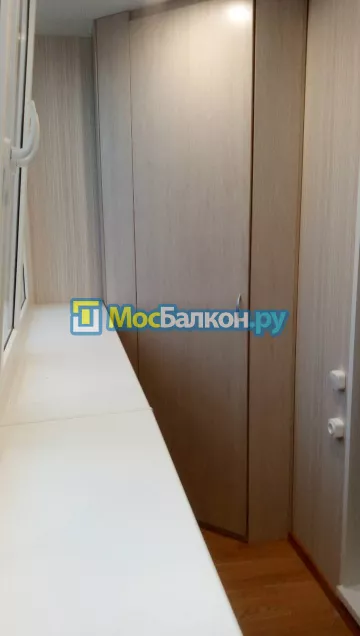 Шкаф на балкон купить в Люберцах на заказ недорого от МосБалкон