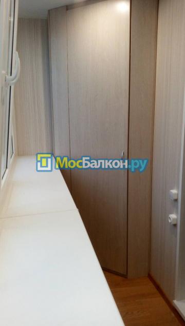 Установка шкафа углового и раздвижной тумбы