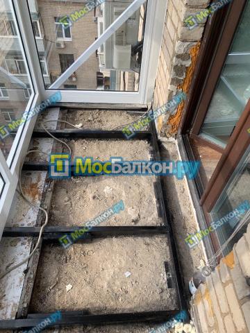 Панарамное Выносное Остекление балкона по полу