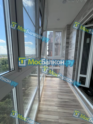 Панорамное остекление заказать под ключ по выгодной цене в Люберцах от компании МосБалкон