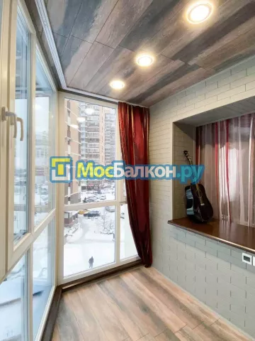 Заказать балкон в Люберцах цена от 1320 руб | Остекление балконов и лоджий МосБалкон