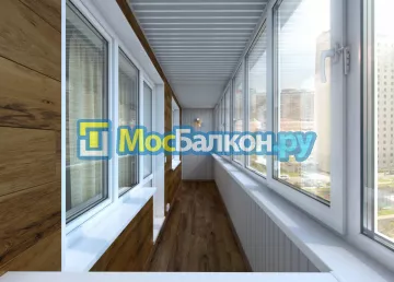 Отделка балконов в Люберцах | Отделка балконов и лоджий и обшивка под ключ в МосБалкон
