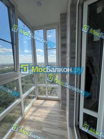 Панорамное остекление заказать под ключ по выгодной цене в Люберцах от компании МосБалкон
