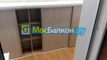 Установка шкафа углового и раздвижной тумбы