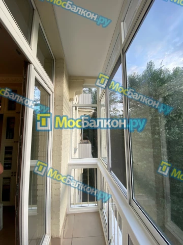 Панорамное остекление заказать под ключ по выгодной цене в Люберцах от компании МосБалкон