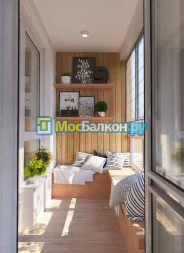 Заказать балкон в Люберцах цена от 1320 руб | Остекление балконов и лоджий МосБалкон