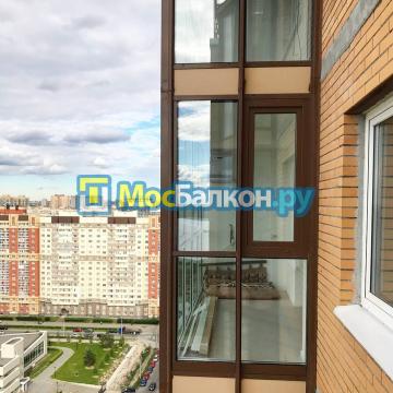  ОКНА ОСТЕКЛЕНИЕ  УТЕПЛЕНИЕ И ОТДЕЛКА БАЛКОНОВ В ЖК ЛУЧИ