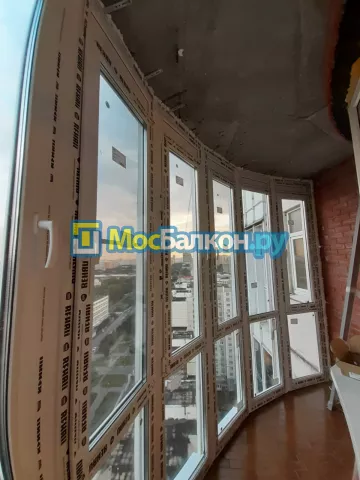 Панорамное остекление заказать под ключ по выгодной цене в Люберцах от компании МосБалкон