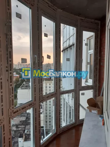 Панорамное остекление заказать под ключ по выгодной цене в Люберцах от компании МосБалкон