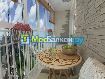 Заказать балкон в Люберцах цена от 1320 руб | Остекление балконов и лоджий МосБалкон