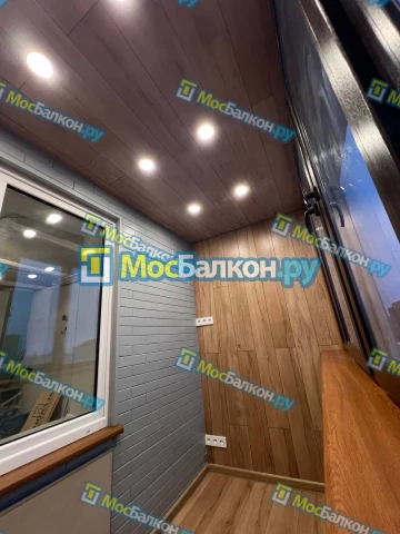 Отделка балконов в Люберцах | Отделка балконов и лоджий и обшивка под ключ в МосБалкон