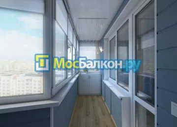 Заказать балкон в Люберцах цена от 1320 руб | Остекление балконов и лоджий МосБалкон